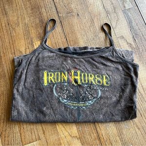 vintage ‘iron horse saloon’ tanktop
